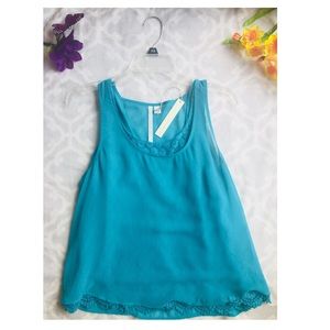 Lauren Conrad Teal Tanktop